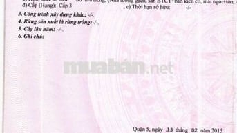 1** Triệu Quang Phục Q5; 253m2. 18,65 tỷ