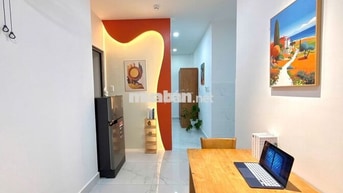 1PN TÁCH BẾP NGAY SÂN BAY TSN, FULL NT AN NINH NEW 100% THANG MÁY TB