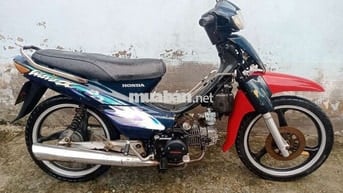 Honda Wave ZX Xanh Đỏ Bánh mâm