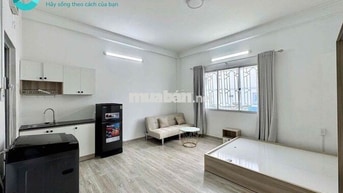 STUDIO CỬA SỔ SIÊU RỘNG THOÁNG GẦN VÒNG XOAY LÊ ĐẠI HÀNH FULL NỘI THẤT