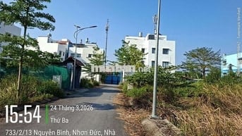 Bán đất thổ cư hẻm ô tô 7m cạnh mặt tiền Nguyễn Bình, Nhà Bè