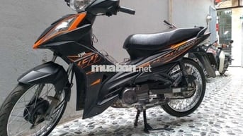 SYM Galaxy 50cc Đen cam Xe số