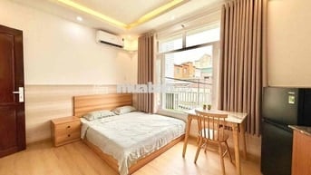 Cho thuê căn hộ Studio Ban công Q4 gần ĐH Luật, ĐH Nguyễn Tất Thành, c