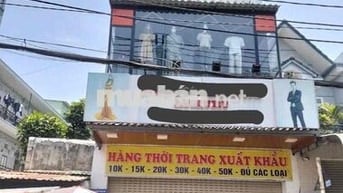 Nhà mặt tiền trệt 3 lầu 5*35; 5pn sân thg tiện kinh doanh