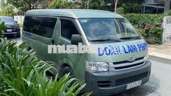 Toyota Hiace 16 chỗ Xanh lá (hạ tải 6 chổ) - bán