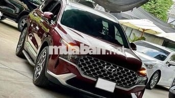 Hyundai Santa Fe 2021 Đỏ 7 chỗ Tự động