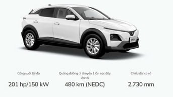 487tr Xe Mới 100% - VF6 - Thanh toán 73tr nhận xe
