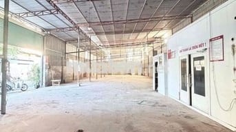 CHO THUÊ KHO 450m 12x37m 20TR-  CÓ VĂN PHÒNG ĐƯỜNG LỚN XE TẢI VÀO KHO