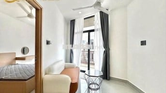 Căn hộ 1PN ban công Hoàng Hoa Thám Bình Thạnh_giặt riêng_thang máy