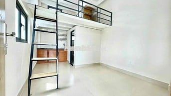 PHÒNG GÁC CAO 1M6 CỬA SỔ TRỜI FULL NỘI THẤT NGAY VÒNG XOAY BÌNH PHÚ