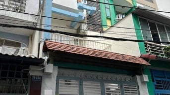 Bán gấp nhà:4(nở hậu:4,3)x16,4lầu mặt tiền hẻm(5m),đ. Bắc hải,Q10,HCM