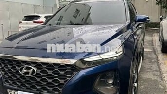 Hyundai Santa Fe Cao cấp 2021 Xanh Dầu Full