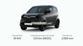 90 triệu - Xe VF2 Mới 100% - TT 0Đ Nhận xe.