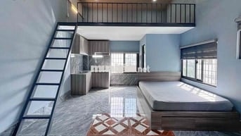 CHO THUÊ CĂN HỘ STUDIO DUPLEX 2 KHÔNG GIAN NGỦ - GÁC CAO 2M