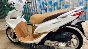 Honda Vision 2014 Trắng Xăng