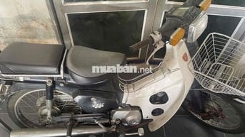 Honda Cub 90 Nhật Trắng Đen