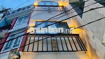 nhà 4 tầng cư xá đô thành - hẻm thông 3pn - 3wc - 4 máy lạnh- full nt