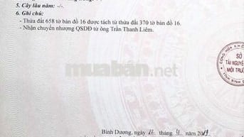 Cần Bán Đất Thanh Tuyền Dầu Tiếng Bình Dương Nay Là Tây Nam TPHCM mới 
