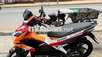 Honda Air Blade Đỏ cam đen