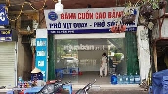 Cho thuê cửa hàng mặt đường Yên Phụ Ba Đình Hà Nội 