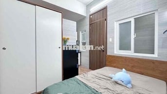 TRỐNG SẴN STUDIO 1 NGƯỜI Ở ĐẦY ĐỦ NỘI THẤT THANG MÁY GẦN NGÃ TƯ 4 XÃ.