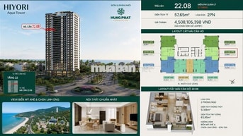 Bán căn hộ view Bán đảo Sơn Trà & Chùa Linh Ứng ngân hàng cho vay 70%