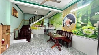 Nhà trệt lầu 3PN full nội thất hẻm đường Nhật Tảo chỉ 6 triệu