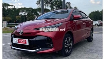 Toyota Vios 1.5E CVT 2024 Đỏ 24.000 km