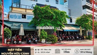 Hàng Mới   HÀNG MẶT TIỀN NGUYỄN HỮU CẢNH . 🥰DT:       NGang 18m  x  4m