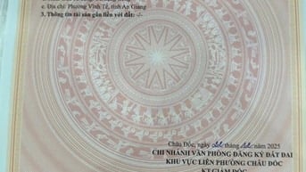 Cần bán gấp đất mặt tiền tuyến chánh quốc lộ 91 Vĩnh Tế An Giang 