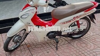 SYM ANGELA 50cc Trắng, Đỏ