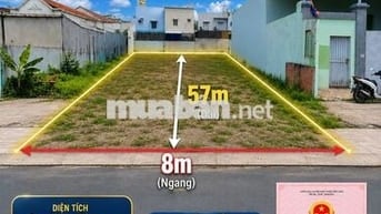 đất trung tâm Trảng Bàng 8mx57m full thổ cư