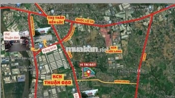 Bán đất 2 MT Thuận đạo residence giá chỉ 1,39 tỷ/88m2 sổ hồng riêng