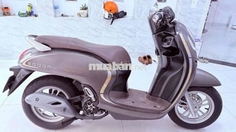 Honda Scoopy nâu đen, biển số TP