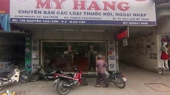 Bán nhà mặt tiền Nguyễn Thái Sơn, Gò Vấp, 5x10m, 2 lầu, căn góc