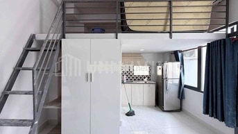 CHDV CÓ GÁC SINH VIÊN FULL NỘI THẤT GẦN ĐH HUTECH, UEF, FTU, UTH