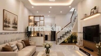 NHÀ TRỆT LẦU MỚI SỬA  ÐẸP 2PN 2WC 