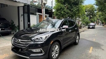 Hyundai Santafe 2016 4WD (1 cầu) Màu Đen