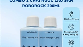 Combo 2 Chai Nước Lau Sàn ROBOROCK 200ml Chuyên Dụng Chính Hãng