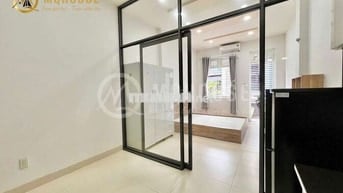 CĂN HỘ 1PN 40M2 BAN CÔNG FULL NỘI THẤT GẦN NGÃ TƯ HÀNG XANH
