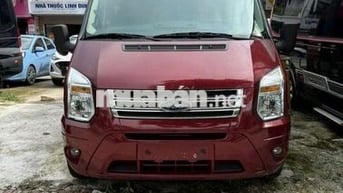 Ford Transit 2017 Luxury 16 chỗ Số sàn Đỏ