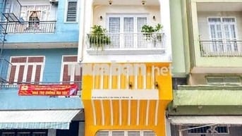 Nhà MTKD Thống nhất.Tân Phú.DT:4 X 19m Trệt lửng 2Lầu 5PN 4WC