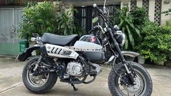 Honda Monkey 125 Đen, Bạc 10.800 km BSTP