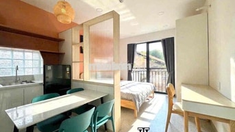 Cho thuê căn hộ cao cấp dạng studio tách bếp gần lotteMart, tdtu, ufm