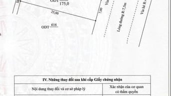 Bán nhanh lô đất mặt tiền đường tại Hội An tây  - Tp.Đà Nẵng :