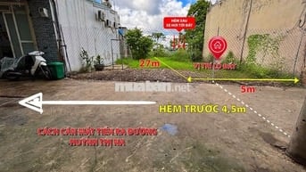 🔥 LÔ ĐẤT ĐẸP – 2 MẶT TIỀN TRƯỚC SAU - HUỲNH THỊ NA, HÓC MÔN 🔥