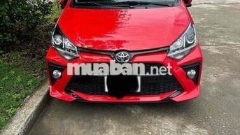 Toyota Agya màu Đỏ