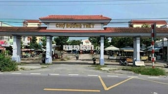 BÁN NỀN GẦN CHỢ ĐƯỜNG THẾT – MẶT TIỀN ĐẸP 4,5M x 25M – XÂY Ở HOẶC KINH