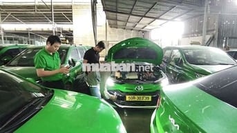 Toyota Vios Xe taxi thanh lý 5 chỗ Xanh lá