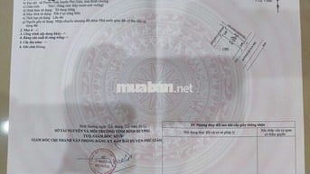 Đất thổ cư công chứng ngay Phú Giáo 
